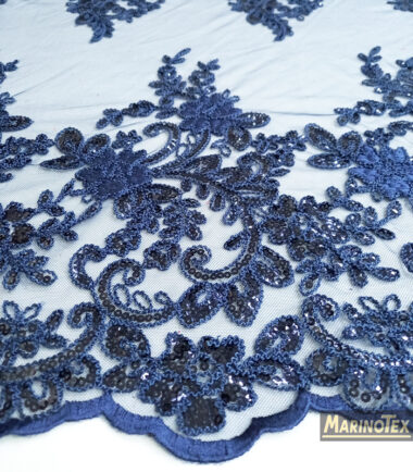 PZ 20628 Pizzi fantasia 17 blu dettaglio